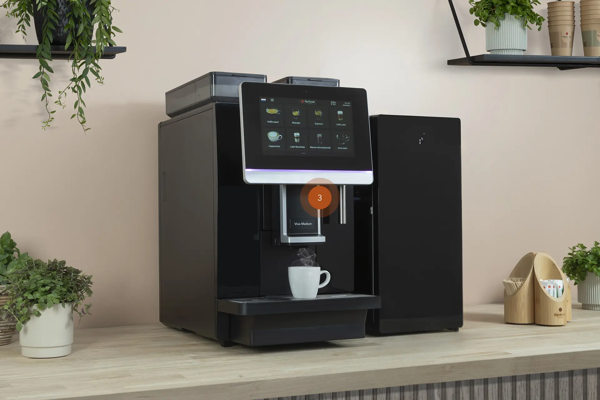 Vivo Medium 10 inch Barista Altijd de ideale taphoogte
