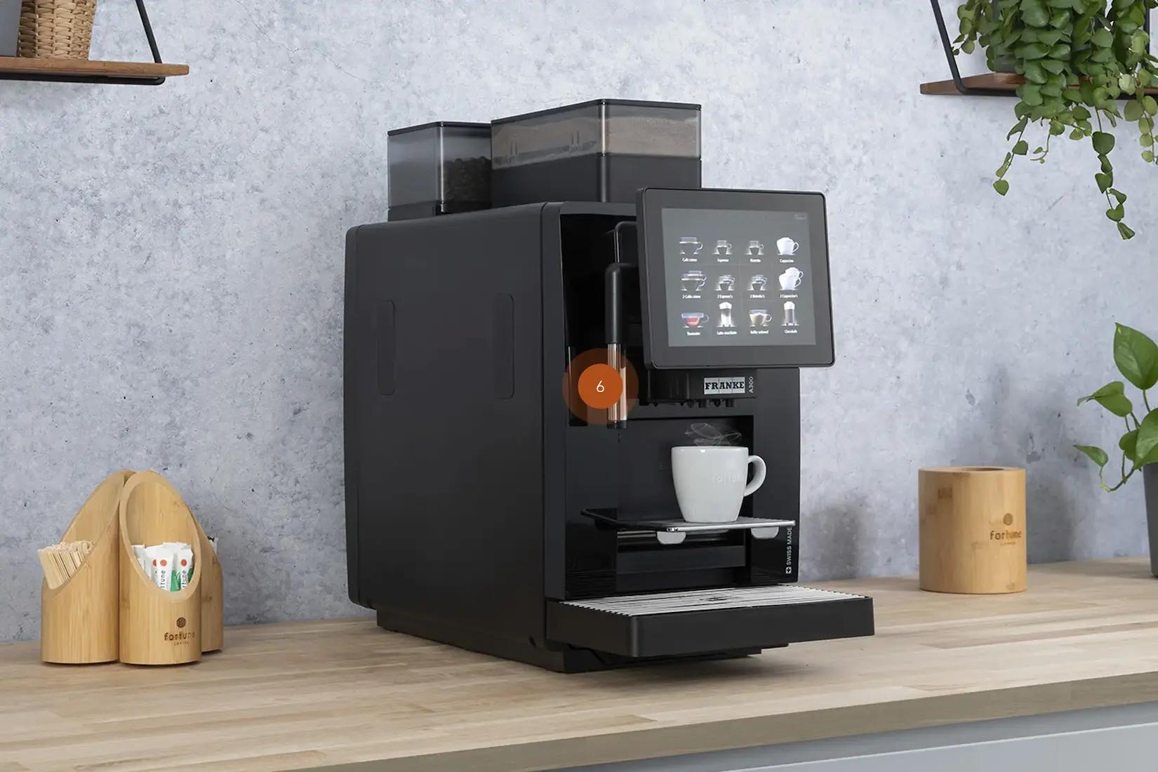 Brillante Compact Aparte heetwater uitgifte 