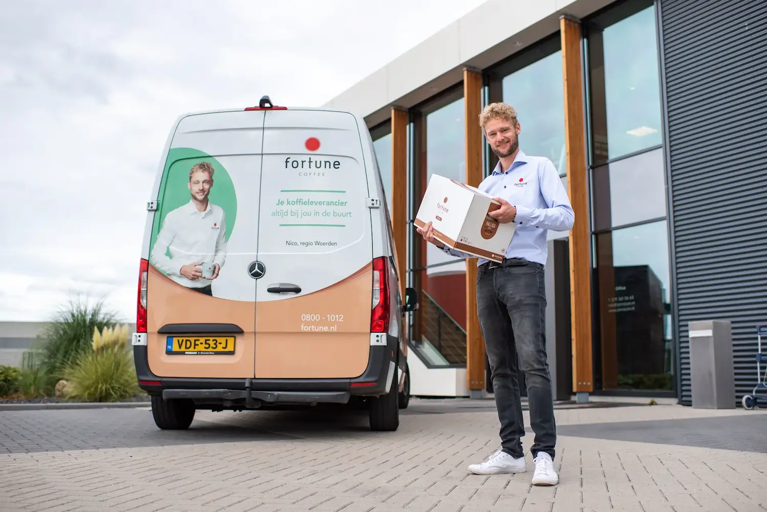 Koffie: een product waar je mensen blij mee maakt