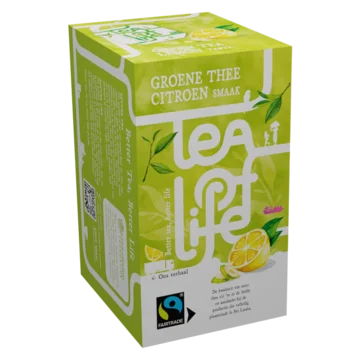 Groene Thee Citroen - envelopzakjes Groene Thee Citroen - envelopzakjes