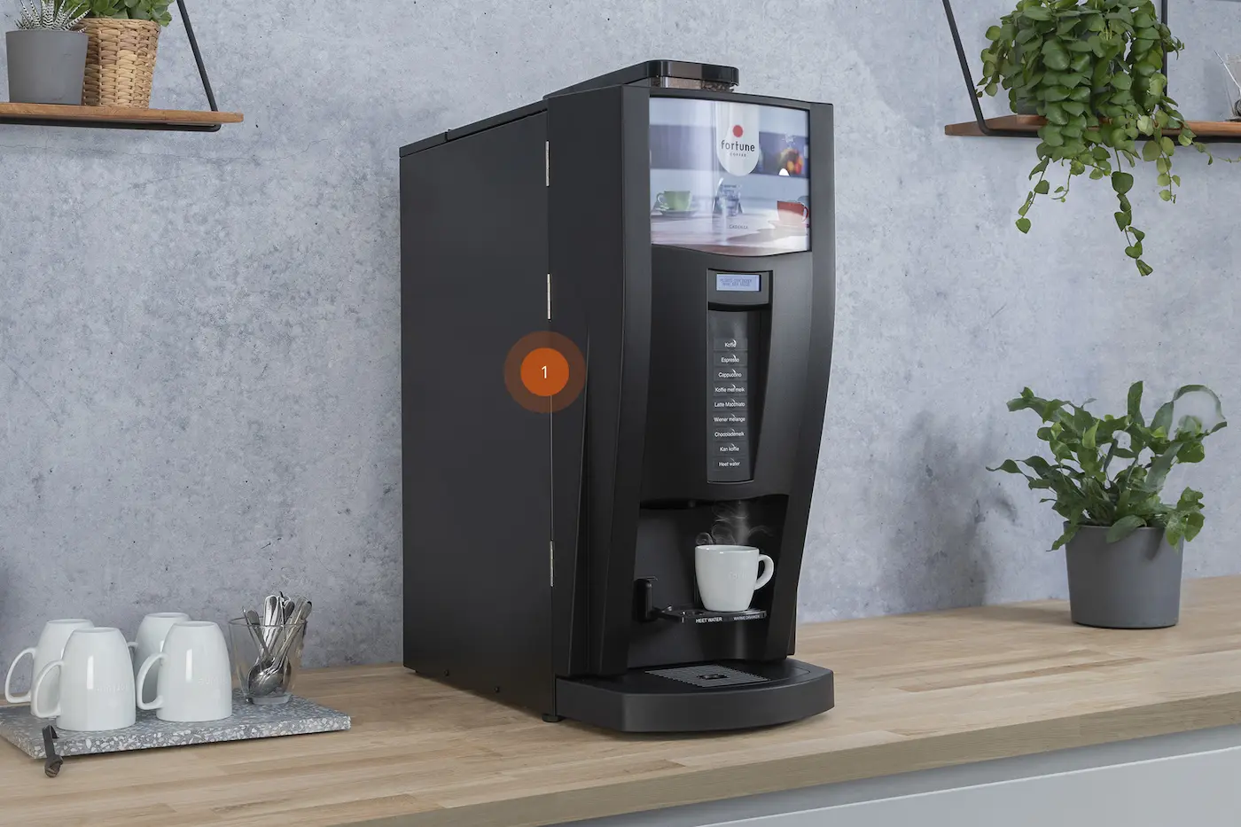 Cadenza druktoetsen Medium Solide Braumann Brewer