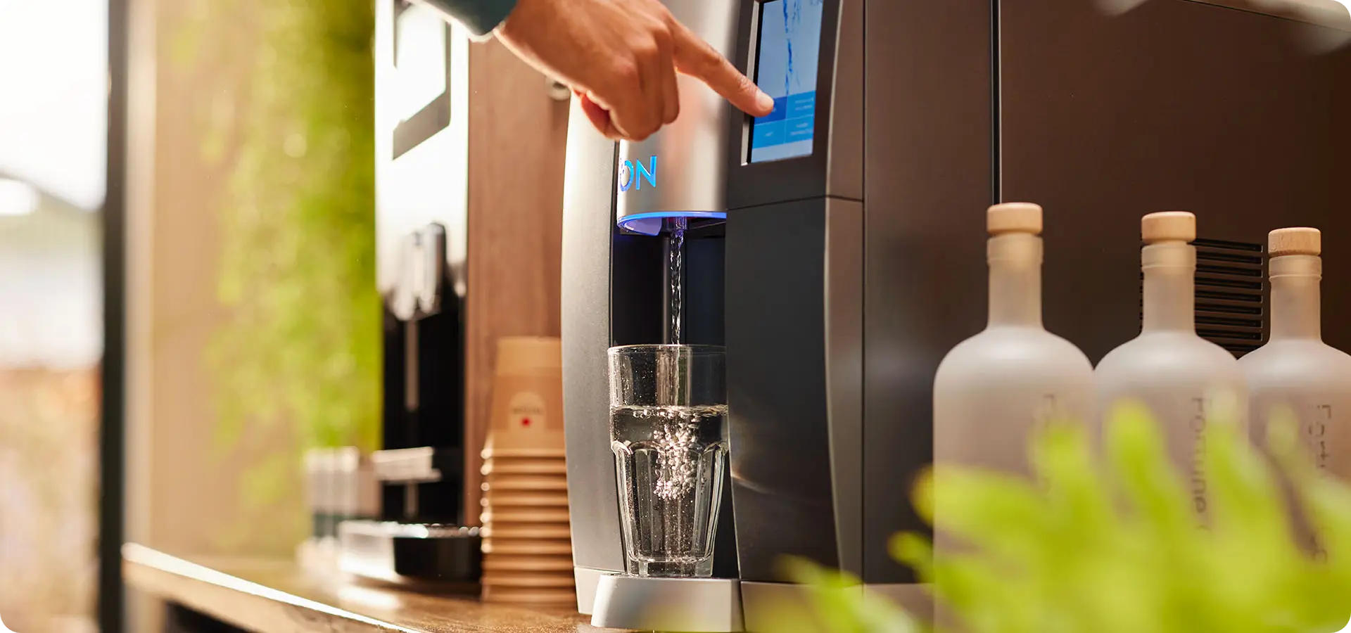 Voordelen van water drinken op het werk