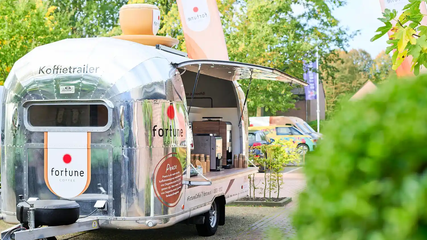 Fortune Coffee retro koffietrailer