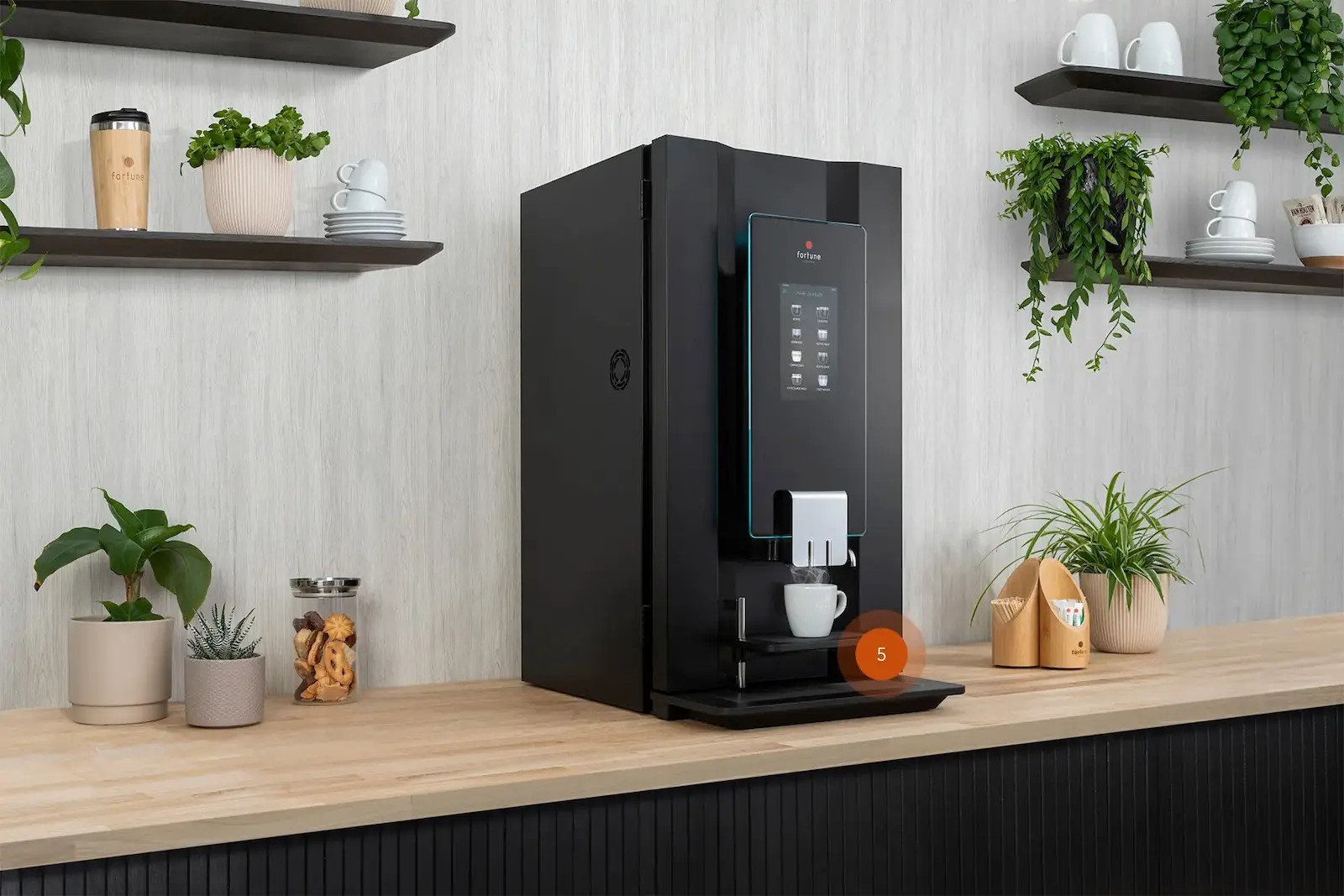 Krachtige TempoFresh Freshbrew Koffieautomaat Fortune Coffee Krachtige TempoFresh Freshbrew Koffieautomaat Fortune Coffee
