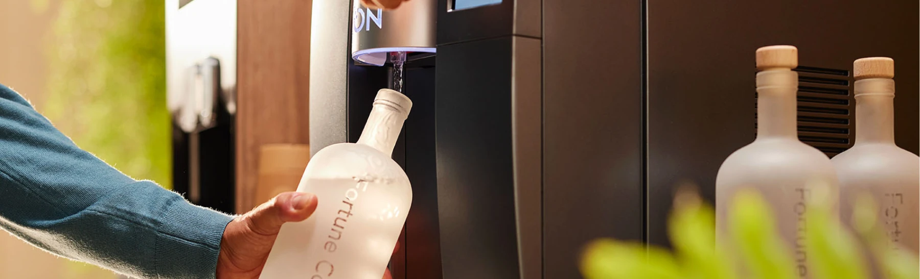 Waterautomaat van Fortune Coffee