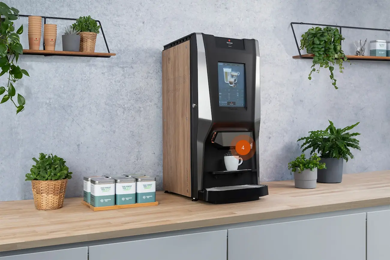 Passio Fresco Aparte heetwater uitgifte