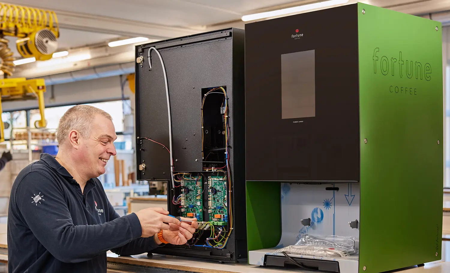 Gratis service en onderhoud bij het huren van een koffieautomaat