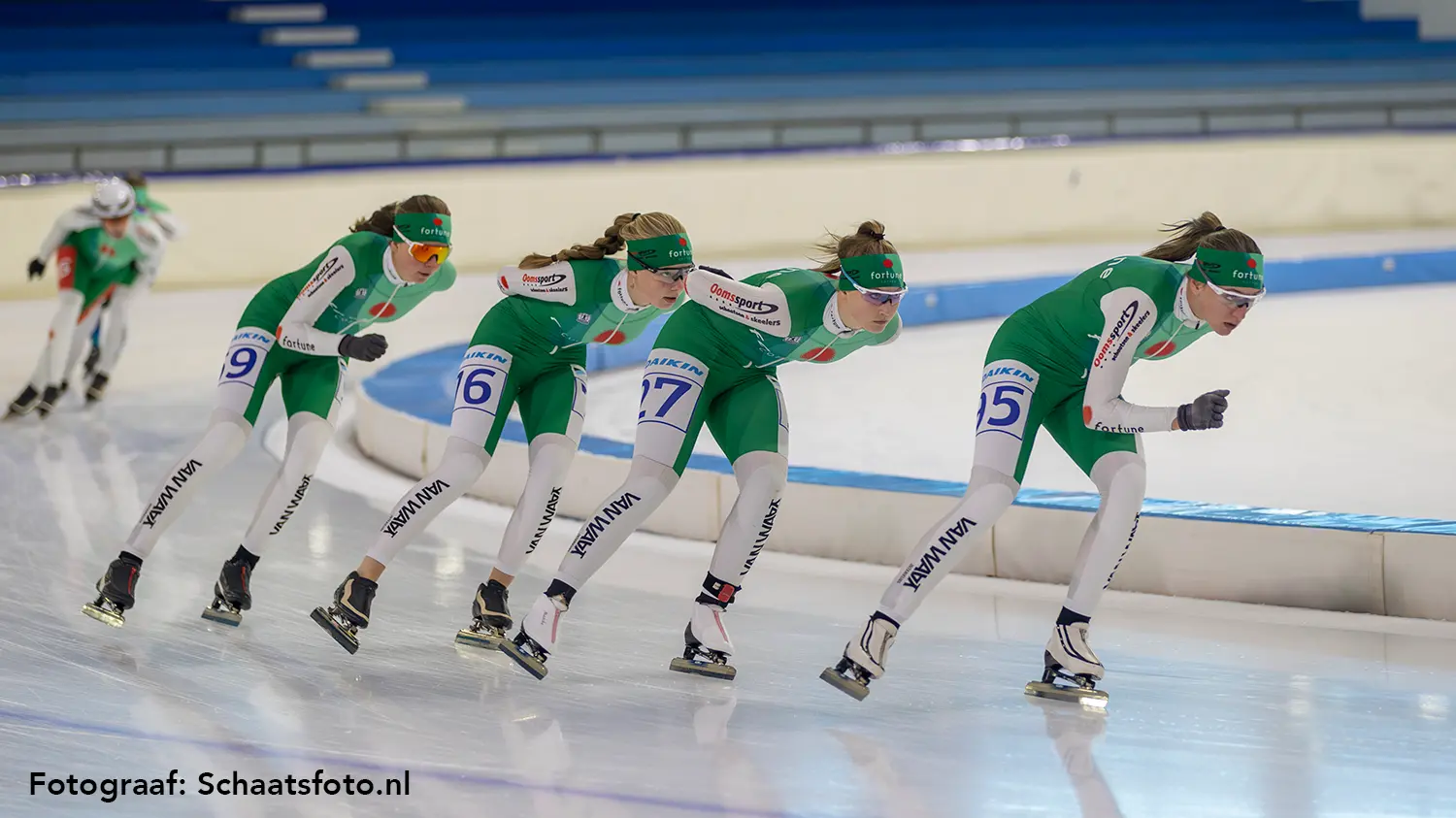 Marathonschaatsteam Fortune Coffee