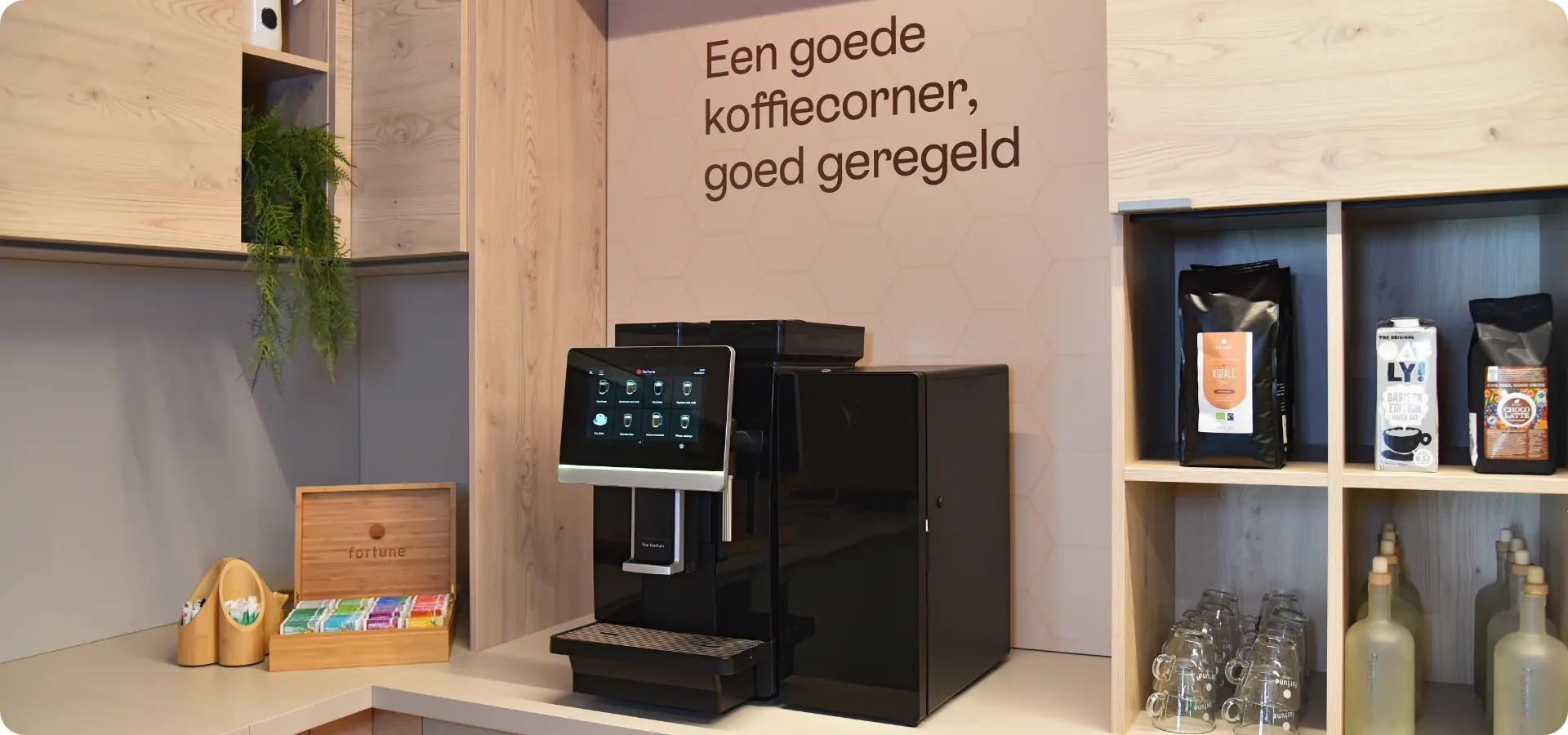 Zo maak je de leukste koffiecorner op kantoor